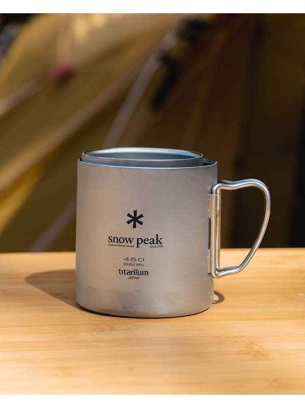Snow Peak Ti-Double Walled 300 Mug Image 5