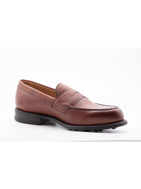 Cheaney Men's Howard R Loafers - Mahogany Grain Leather Image 3