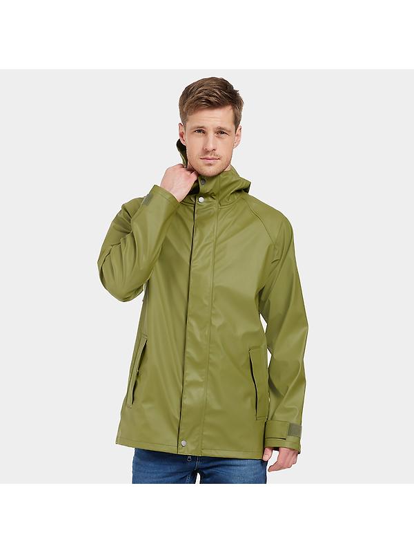 Didriksons Men's Darwin Waterproof Jacket - Duffle Green Image 2