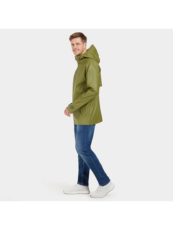 Didriksons Men's Darwin Waterproof Jacket - Duffle Green Image 4