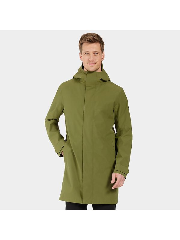 Didriksons Men's George Parka - Duffle Green Image 2