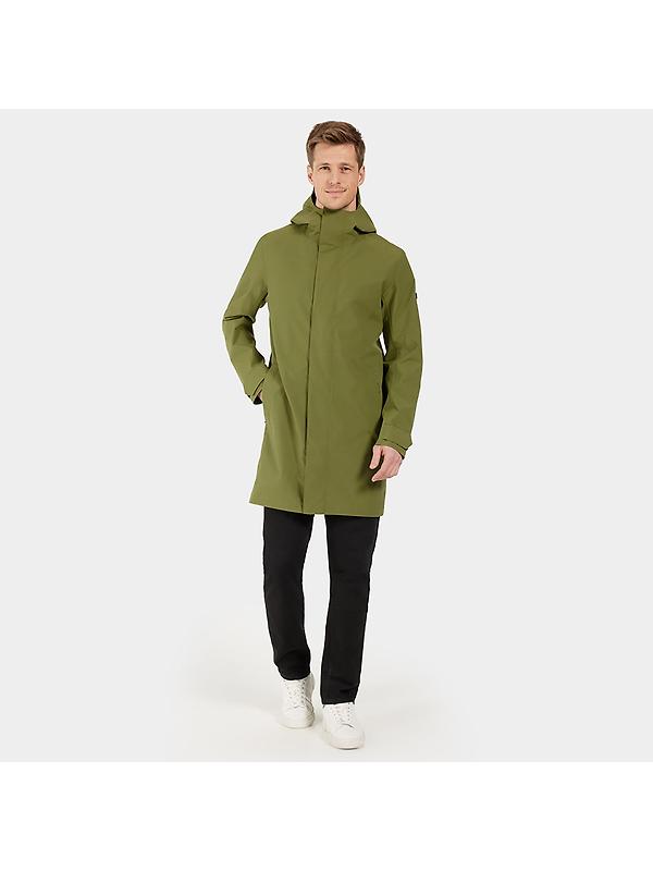 Didriksons Men's George Parka - Duffle Green Image 3