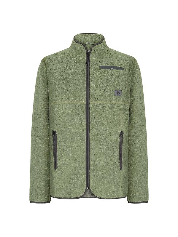 Didriksons Men's Phoenix Full-Zip Fleece Jacket - Light Moss Image 1