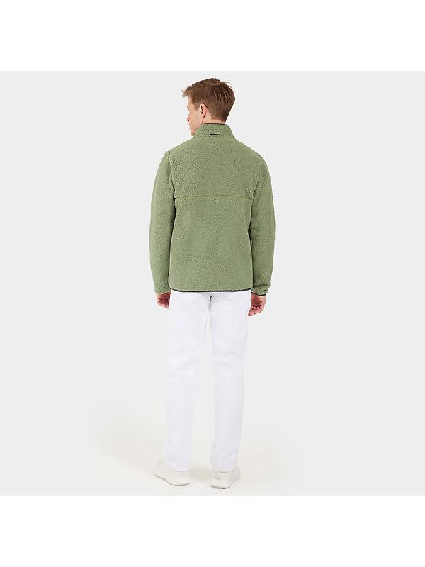 Didriksons Men's Phoenix Full-Zip Fleece Jacket - Light Moss Image 6
