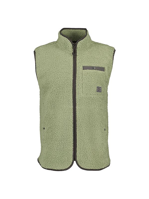 Didriksons Men's Pollux Vest - Light Moss Image 1