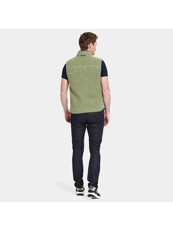 Didriksons Men's Pollux Vest - Light Moss Image 5