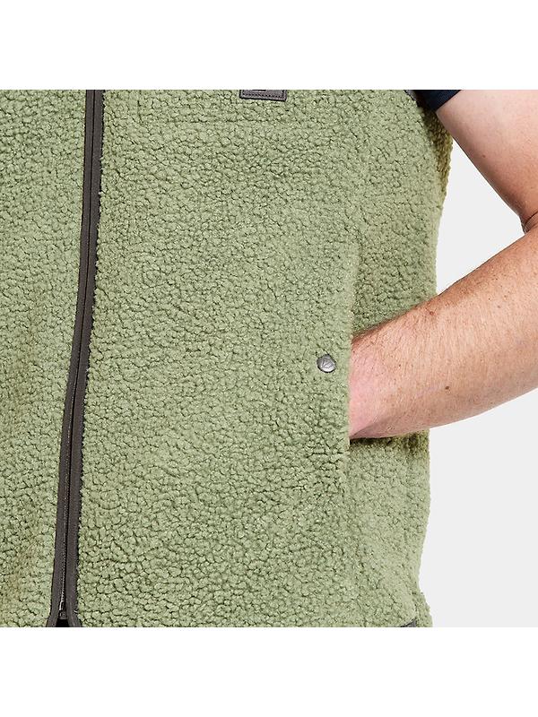 Didriksons Men's Pollux Vest - Light Moss Image 9