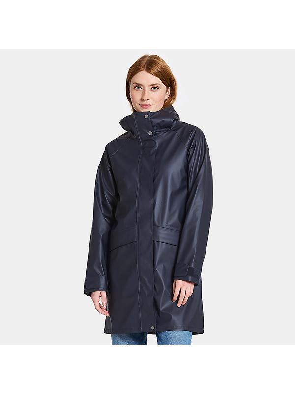 Didriksons Women's Elly Waterproof Parka - Dark Night Blue Image 2