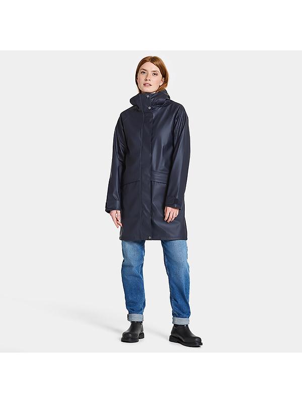 Didriksons Women's Elly Waterproof Parka - Dark Night Blue Image 3