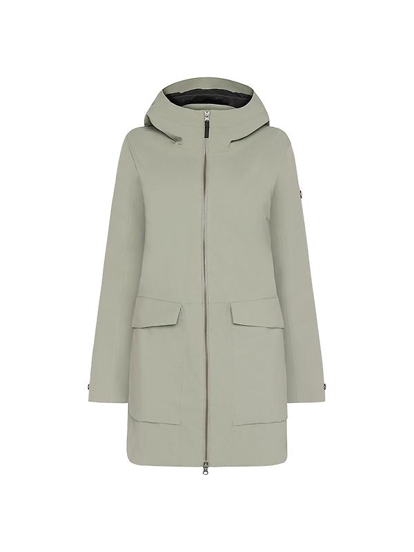 Didriksons Women's Folka Parka - Mistel Green Image 1