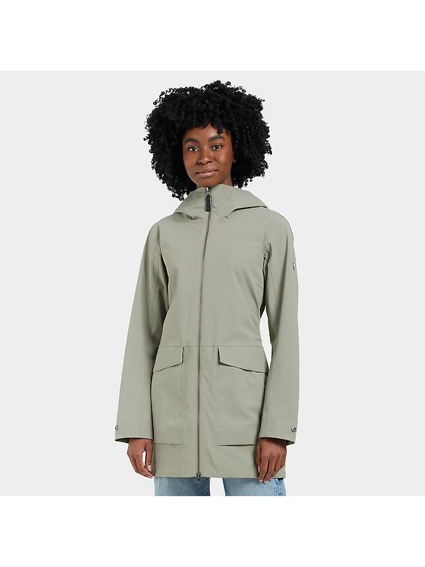 Didriksons Women's Folka Parka - Mistel Green Image 2