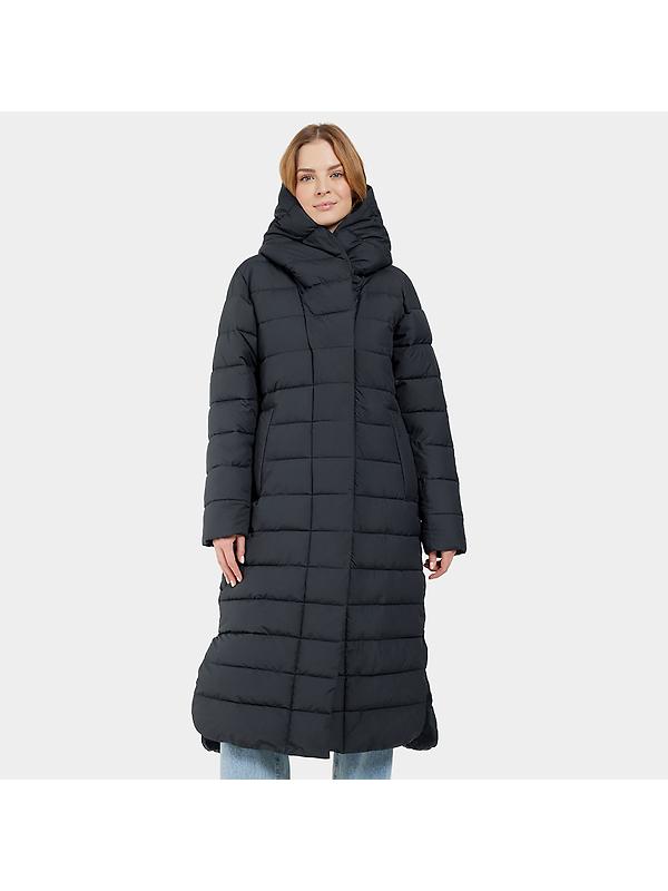 Didriksons Women's Stella Long Parka - Dark Night Blue Image 2