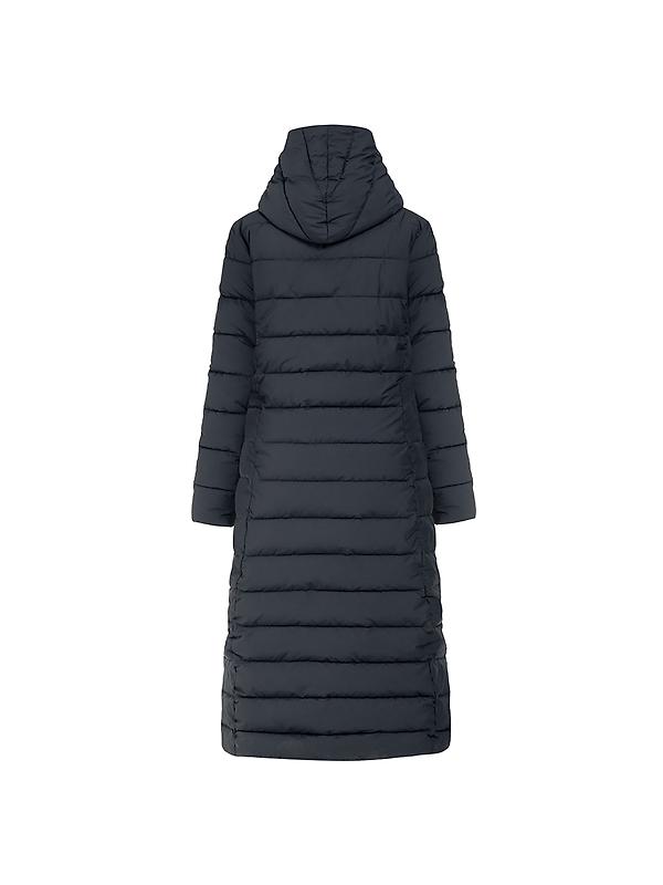 Didriksons Women's Stella Long Parka - Dark Night Blue Image 5