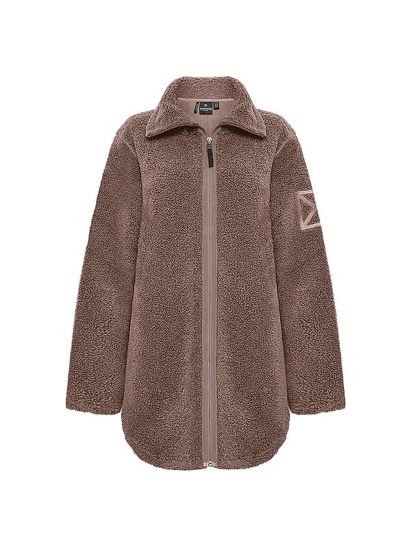 Didriksons Women's Umi Full-Zip Jacket - Bark Image 1