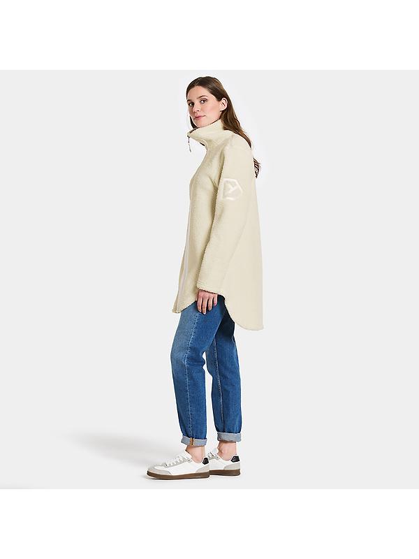 Didriksons Women's Umi Full-Zip Jacket - White Foam Image 4