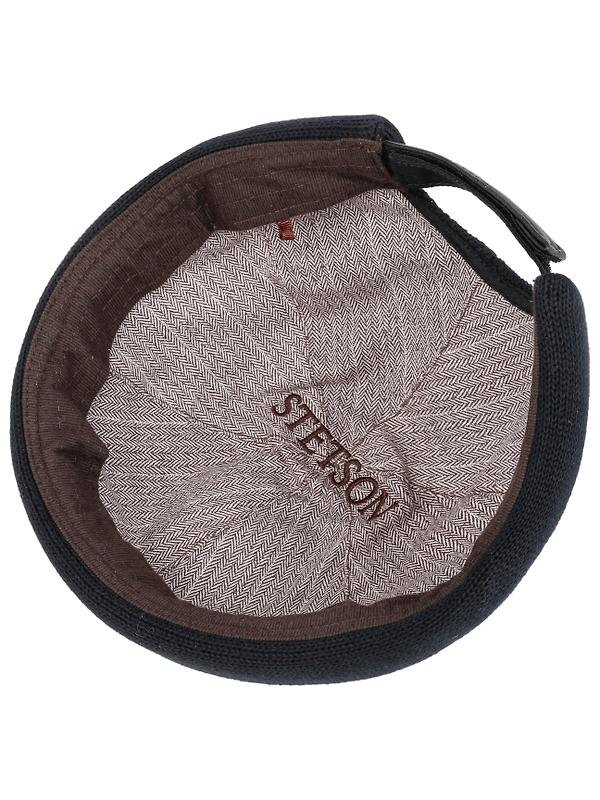 Stetson Docker Cotton Knit Hat - Black Image 3