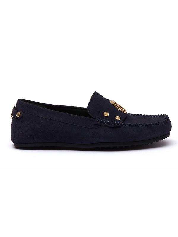 Holland Cooper Women's The Driving Loafer - Ink Navy Image 1