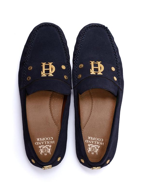 Holland Cooper Women's The Driving Loafer - Ink Navy Image 8