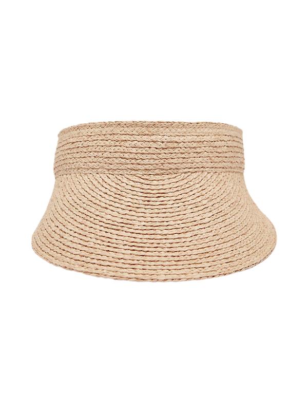 Product image of Joules Women's Sunray Straw Visor - Natural