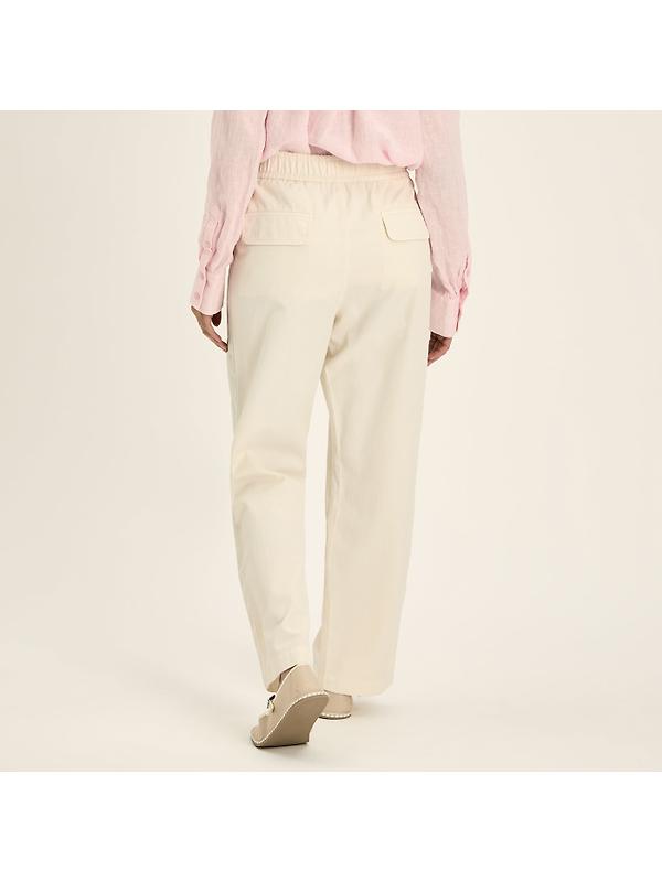 Joules Women's Relaxed Chinos - Cream Image 3