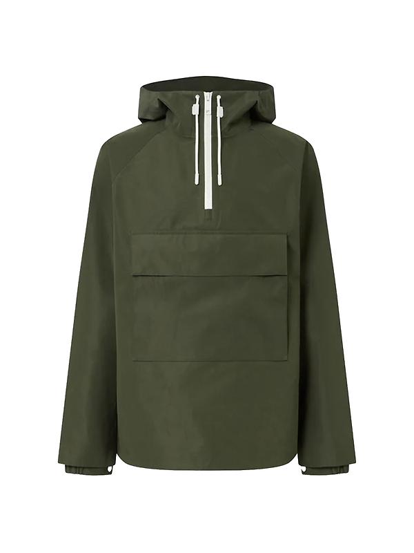 Belstaff Men's 3L Mountain Shell Eiger Smock - Faded Olive Image 1