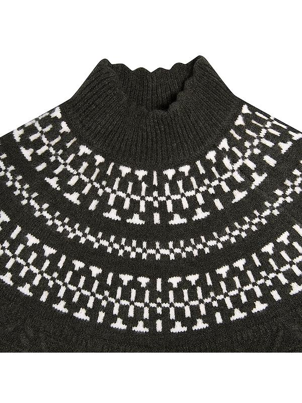 Holland Cooper Women's Elodie Roll Neck Knit - Forest Green Image 7