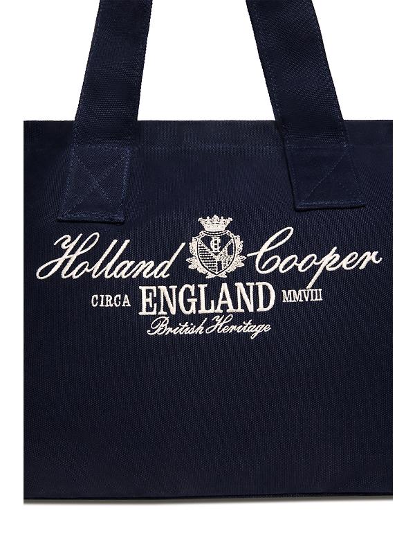 Holland Cooper Women's Essential Tote Bag - Navy Ecru Image 6