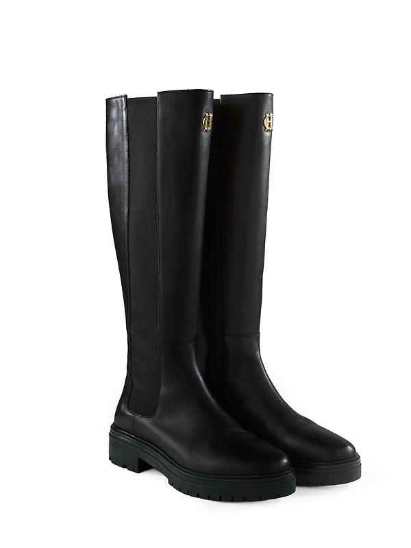 Holland Cooper Women's Astoria Knee Boots - Black Image 4