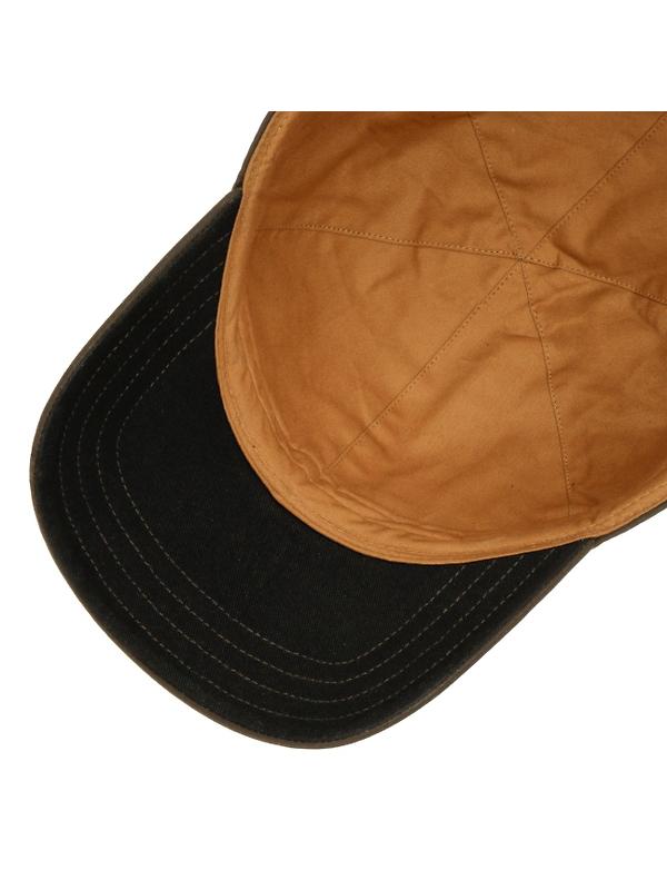 Stetson Exploring Since 1865 Waxed Cotton Baseball Cap - Dark Brown Image 3