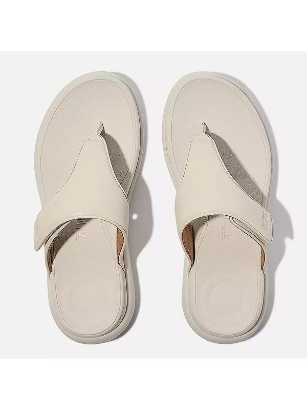 FitFlop Women's F-MODE GO Adjustable Toe-Post Sandals - Paris Beige Image 4