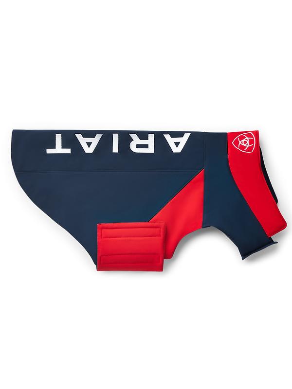 Ariat Team Softshell Dog Jacket - Navy Image 2