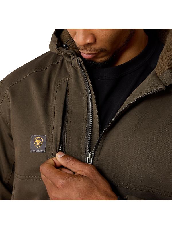 Ariat Men's Rebar DuraCanvas Jacket - Wren Image 3