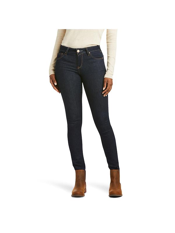 Ariat Women's Ultra Stretch Perfect Rise Sidewinder Skinny Jeans - Rinse Product Image
