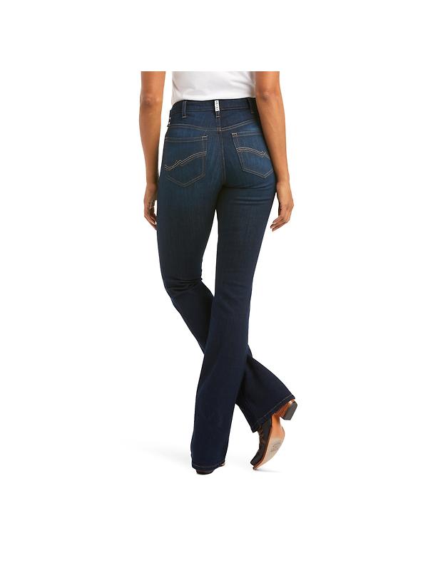 Ariat Women's R.E.A.L. High Rise Ballary Boot Cut Jeans - Pennsylvania Image 2