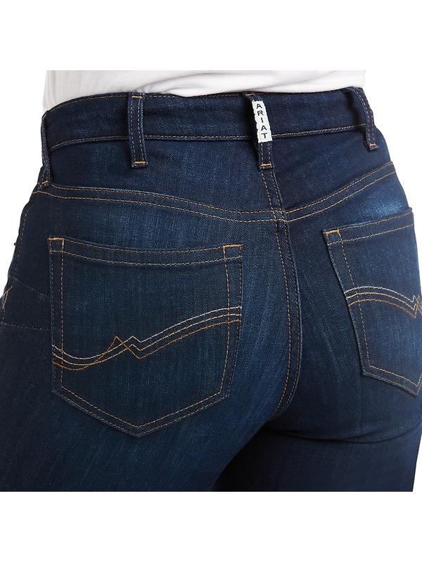 Ariat Women's R.E.A.L. High Rise Ballary Boot Cut Jeans - Pennsylvania Image 6
