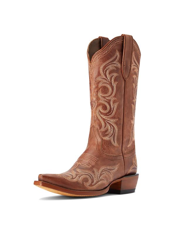 Ariat Women's Hazen Made in Mexico Western Boots - Whiskey Barrel Image 2