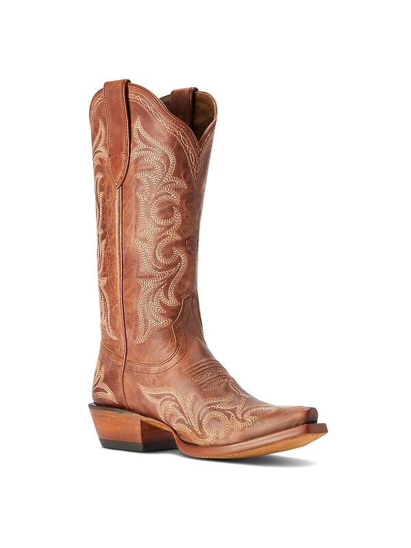 Ariat Women's Hazen Made in Mexico Western Boots - Whiskey Barrel Image 4