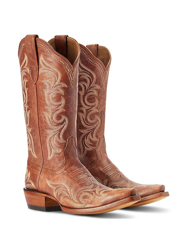 Ariat Women's Hazen Made in Mexico Western Boots - Whiskey Barrel Image 1