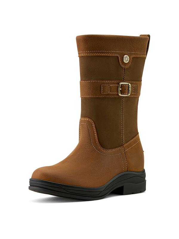 Ariat Women's Bampton Waterproof Boots - Baked Brown Image 2