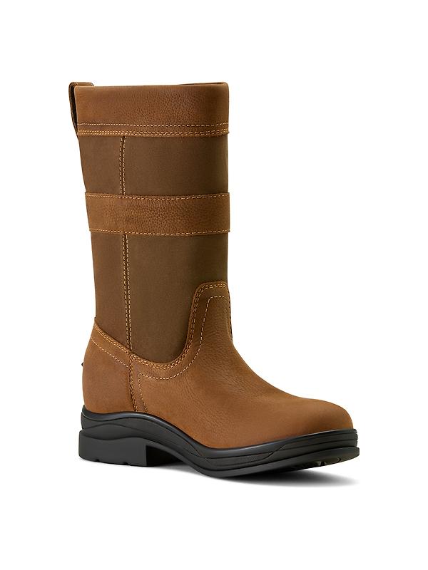Ariat Women's Bampton Waterproof Boots - Baked Brown Image 4