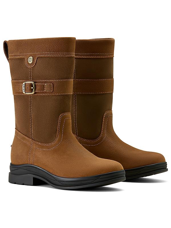 Ariat Women's Bampton Waterproof Boots - Baked Brown Image 1