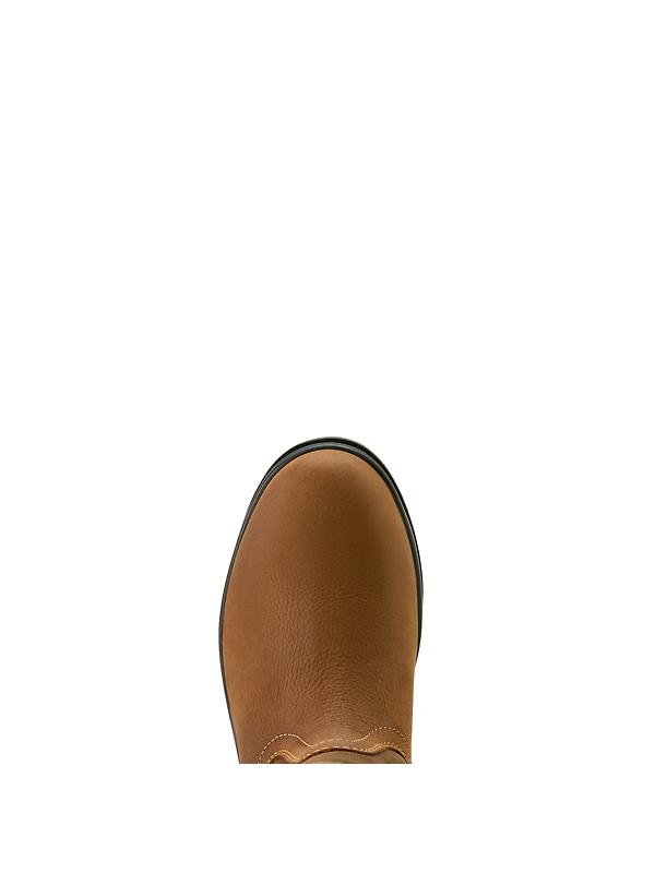 Ariat Women's Bampton Waterproof Boots - Baked Brown Image 7