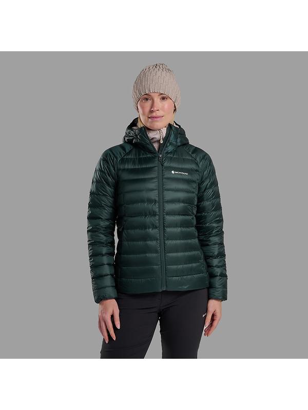 Montane Women's Anti-Freeze Hooded Jacket - Deep Forest Image 2