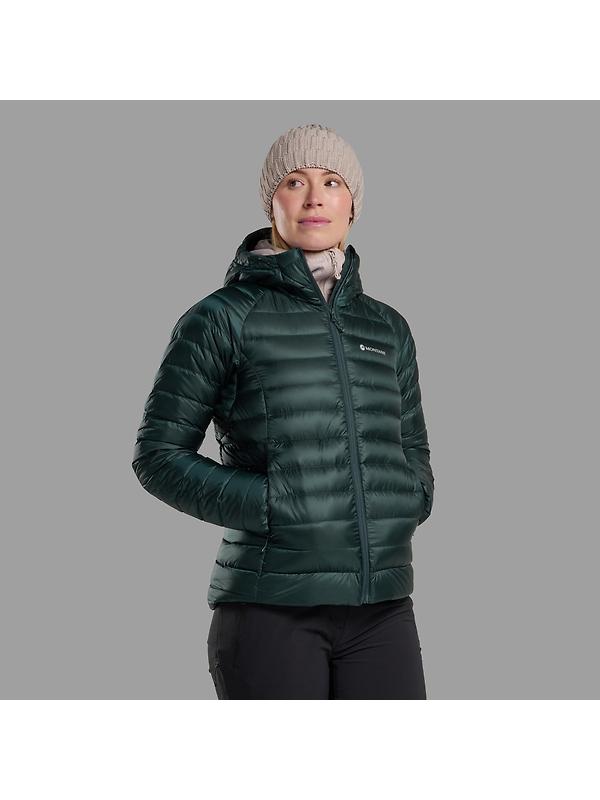 Montane Women's Anti-Freeze Hooded Jacket - Deep Forest Image 4