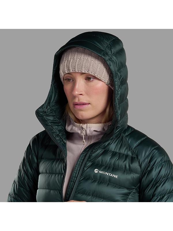 Montane Women's Anti-Freeze Hooded Jacket - Deep Forest Image 7