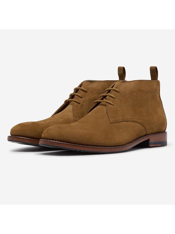 Oliver Sweeney Men's Farleton Full Grain Nubuck Chukka Boots - Tan Image 2