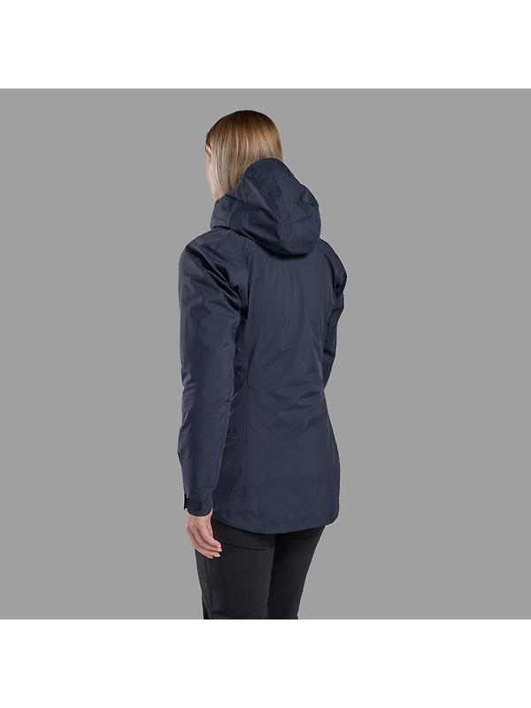 Montane Women's Cetus Waterproof Jacket - Eclipse Blue Image 3