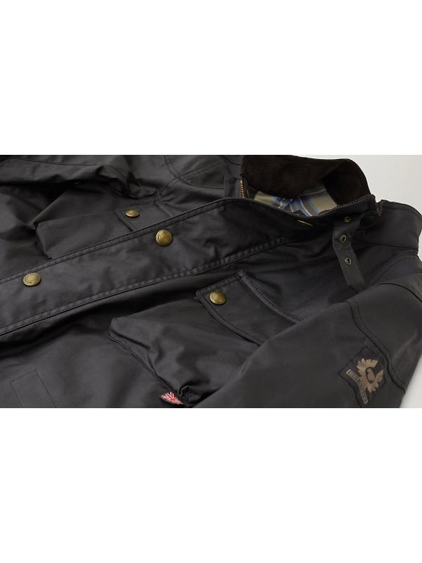 Belstaff Men's Waxed Cotton Fieldmaster Jacket - Black Image 2
