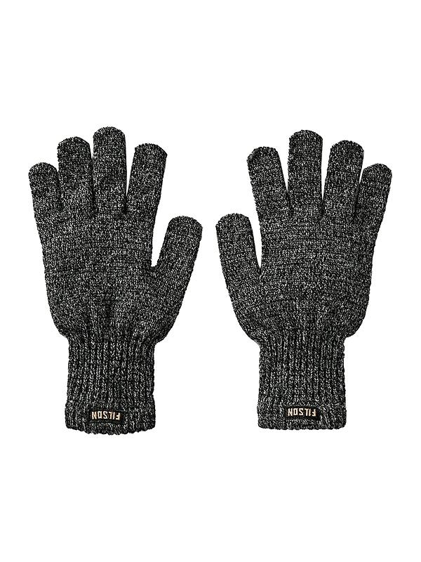 Filson Full Finger Knit Gloves - Charcoal Product Image