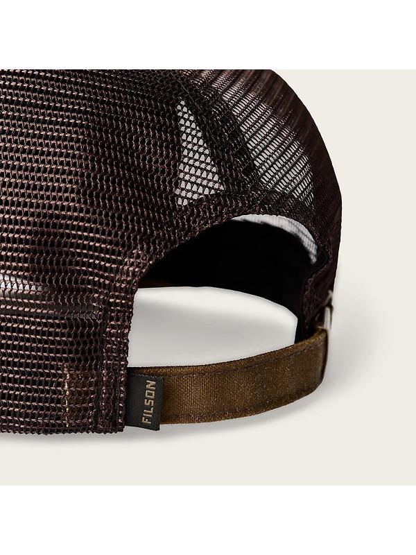Filson Logger Tin Cloth Mesh Cap - Dark Tan Image 3
